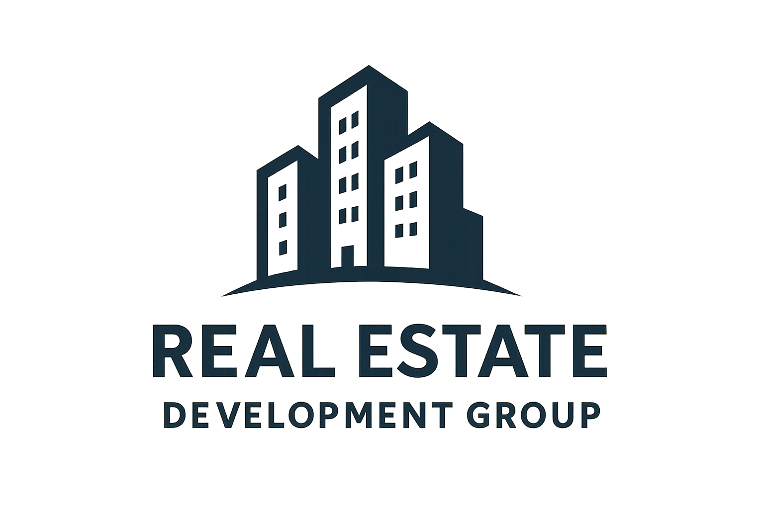 Logo of a real estate development group